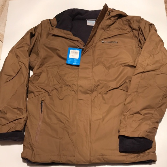 NWT COLUMBIA TUNNEL FALLS Interchange jacket men’s M layers coat - Picture 2 of 13